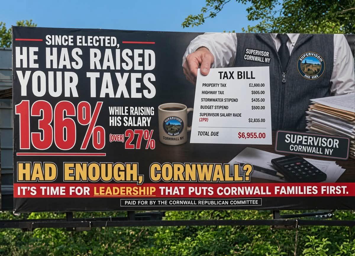 Raised your taxes